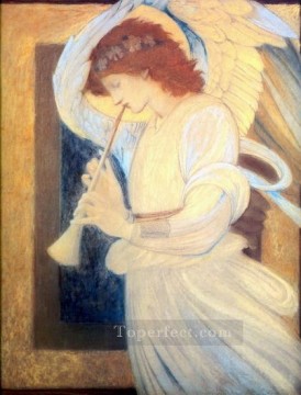 エドワード・バーン・ジョーンズ Painting - 天使ラファエル前派サー・エドワード・バーン・ジョーンズ